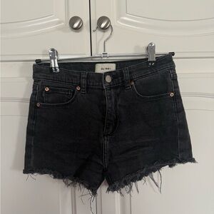DL1961  Girls Black Lucy Denim Shorts